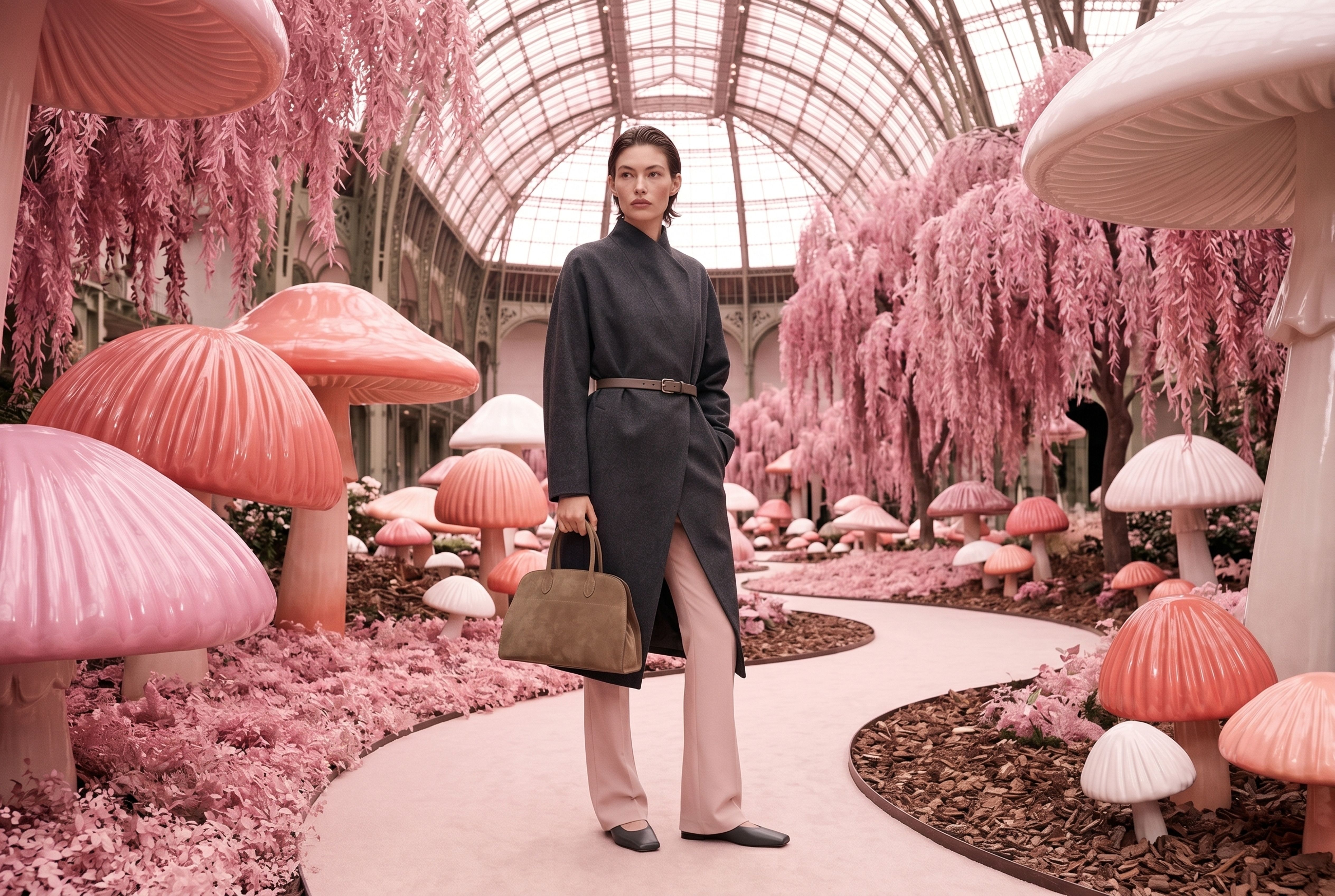 ARTEKNE — Pink Mushroom Greenhouse (C-21)